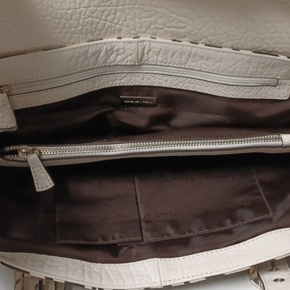 ADRIENNE VITTADINI ZEBRA PRINT SATCHEL BAG - Picture 7 of 14